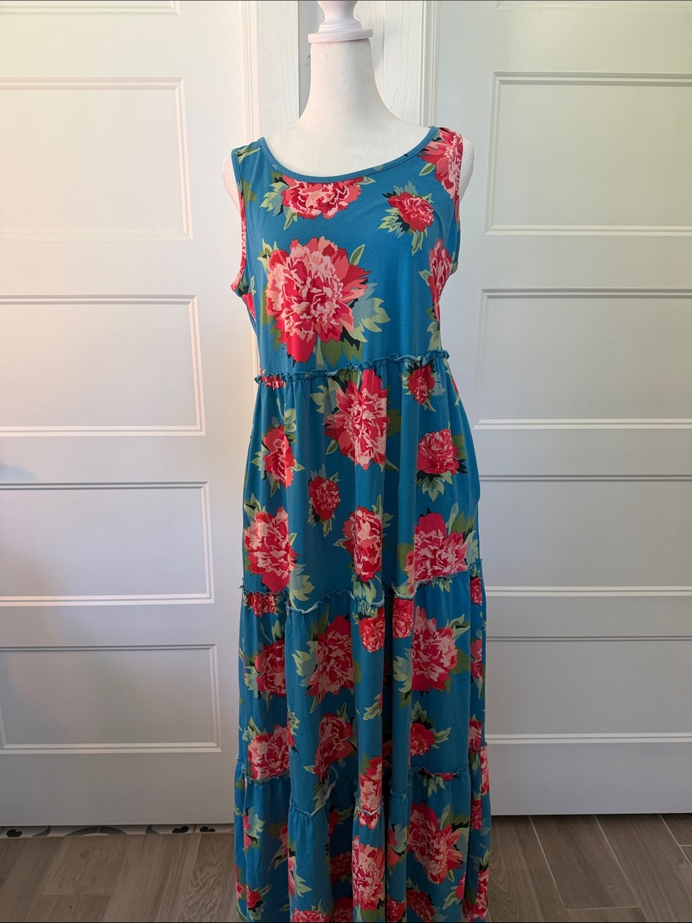 NWT Matilda Jane No End Tiered Floral Maxi dress